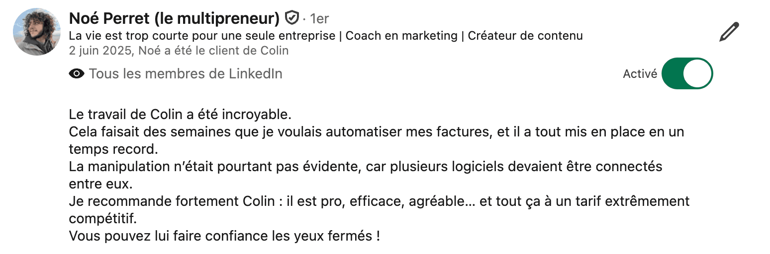 Retour de Noé